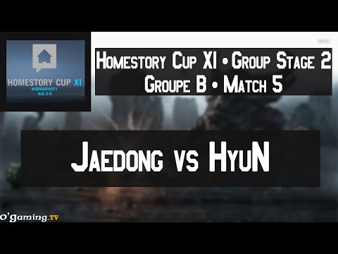 Jaedong vs HyuN - HomeStory Cup XI - Group Stage 2 - Groupe B - Match 5 (Final Match)