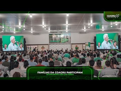 Coagru Informativo - Encontro da Família Cooperativista com Leo Farah