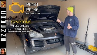 EVAP Purge Valve | Porsche Cayenne (2003 - 2010) Base Model VR6 | P0441, P0446, EVAP Leak Fix