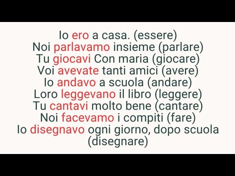 Koha e shkuar ne italisht / mesojme italisht , flasim per te shkuaren… Leksioni i gjuhes italiane