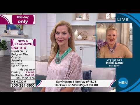 Heidi Daus Baby Belgian Disc Crystal Stud Earrings