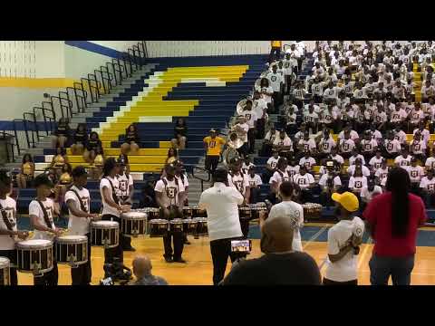 Alabama State University vs Kentucky State University DRUMLINE BATTLE in Cleveland, Ohio