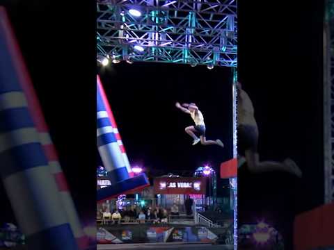 INSANE COMEBACK ON NINJA WARRIOR #shorts #youtubeshorts