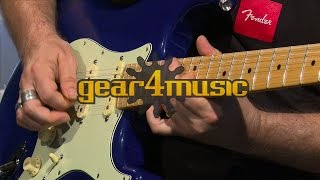 Video thumbnail for Fender Deluxe Stratocaster Electric Guitar by Gear4music Guitars