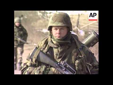 Bosnia - SFOR training exercises