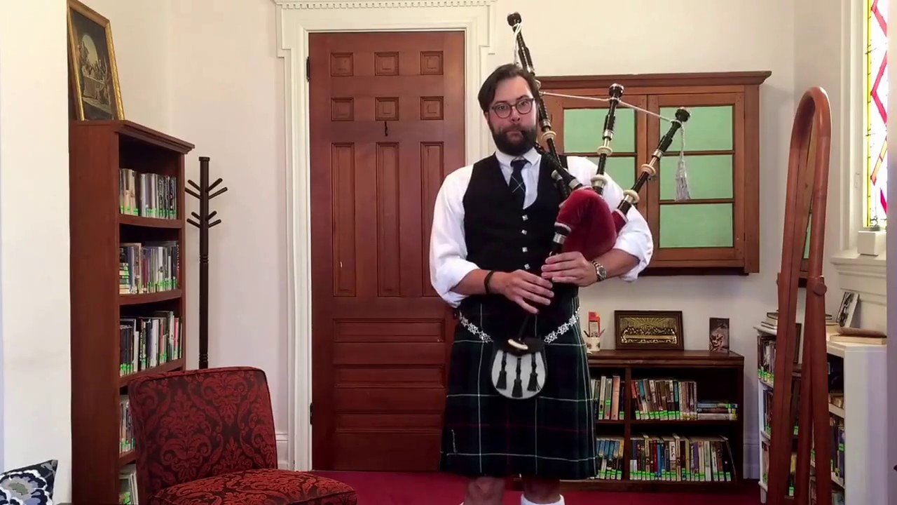 Promotional video thumbnail 1 for Charles Wright, Bagpiper
