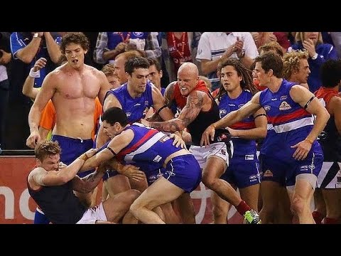 Amercian NY Jets Fan Reaction and Review of The Top 9 AFL all-in brawls!