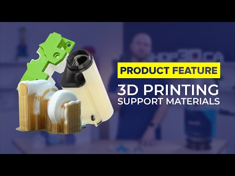 Support Materials For Your FFF 3D Printer