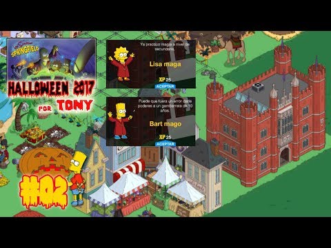 Los Simpson Springfield "Halloween'17: Cap. 2 - Lisa Maga, Bart Mago y Academia de Magia" por Tony