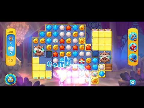 #Unlocking New Level 5721 #fishdom #playrix