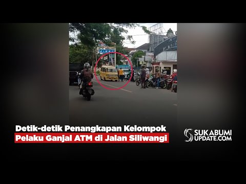 Detik-detik Penangkapan Kelompok Pelaku Ganjal ATM di Jalan Siliwangi