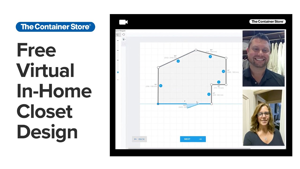 Company video THE CONTAINER STORE CUSTOM CLOSETS - EDINA