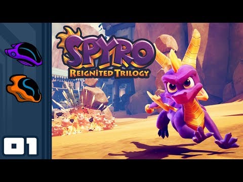 Let's Play Spyro: Reignited Trilogy - PS4 Gameplay Part 1 - Nostalgia For You, New Game For Me!