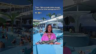 This video just called out half the cruise community 😂🍹#CruiseLife #Cruise #Travel #Vacation