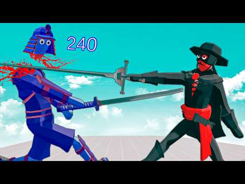 ZORRO vs EVERY UNITS | Totally Accurate Battle Simulator-TABS