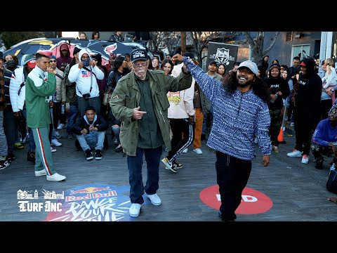 Leftside vs OG Mike TURFinc Oakland First Fridays RedBull Dance Your Style Auditions Battle 7