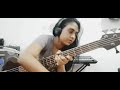 Bass Solo Cover By Hiruni Fernando Srilanka Female Bassist