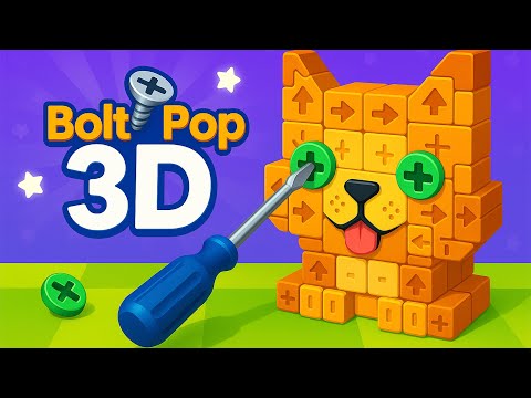 Bolt Pop 3D: Screw Sort Puzzle