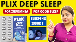 PLIX DEEP SLEEP TABLETS | Deep Sleep Mini Mints For Sleep Cycle Restoration | Insomnia