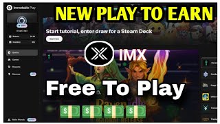 New Play To Earn Platform | Free To Play To Earn Games | Free Imx Token Weekly | Dk4 Gaming |