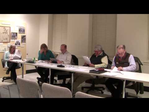 Weston MA Planning Board 3/18/2014: 9:59 - Minutes Review