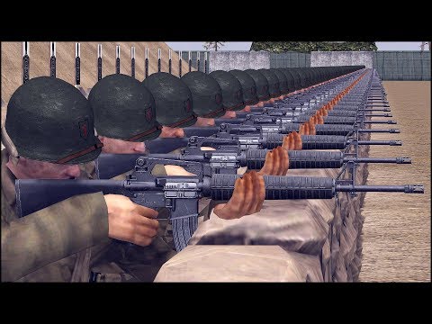 100 M16 vs 100 AK47 - WHICH IS BETTER?