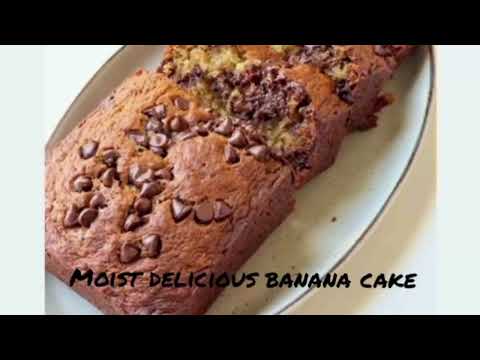 Easy and Moist Delicious Banana Bread Recipe | How To Make Banana Bread