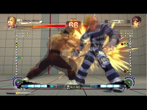 SSFIVAE~ Cody (Denjin Reflexx) vs.  Fei-long (JonJon210) HD