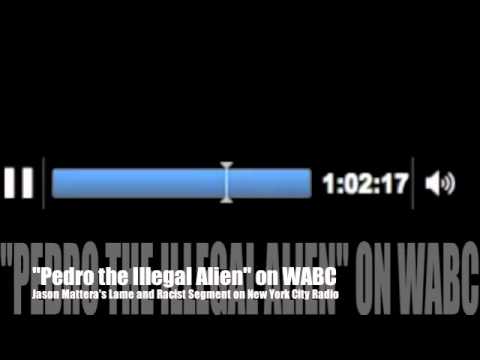 The Lame and Racist "Pedro the Illegal Alien" Skit on NYC's WABC