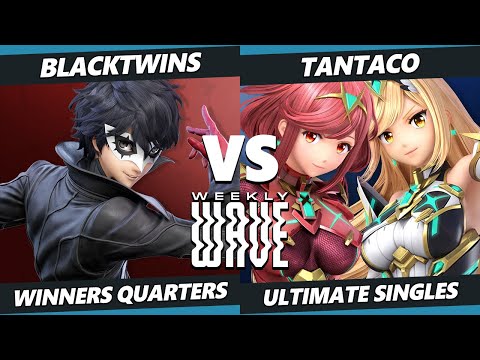 Weekly Wave 21 Winners Quarters - Blacktwins (Joker) Vs. TanTaco (Pyra Mythra) SSBU Ultimate