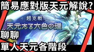 [置頂留言補充]雲玩家流派的簡易天元流程? ( 20250718 GBF 碧藍幻想 聊聊單人天元簡易流程 )
