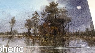 Capturing Pure Emotion: Simple but Soulful Watercolor Scene