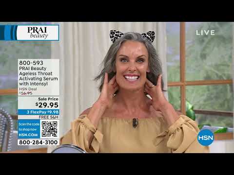 PRAI Beauty Ageless Throat Activating Serum w/Intensyl i...