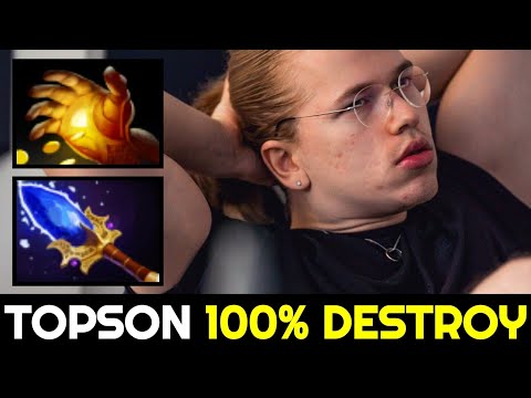 TOPSON 100% Destroy Enemies with First Item Hand of Midas Dota 2