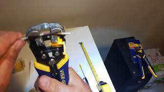 Video thumbnail for Irwin Vice Grip Self Adjusting Wire Stripper Review by Jim McLaren