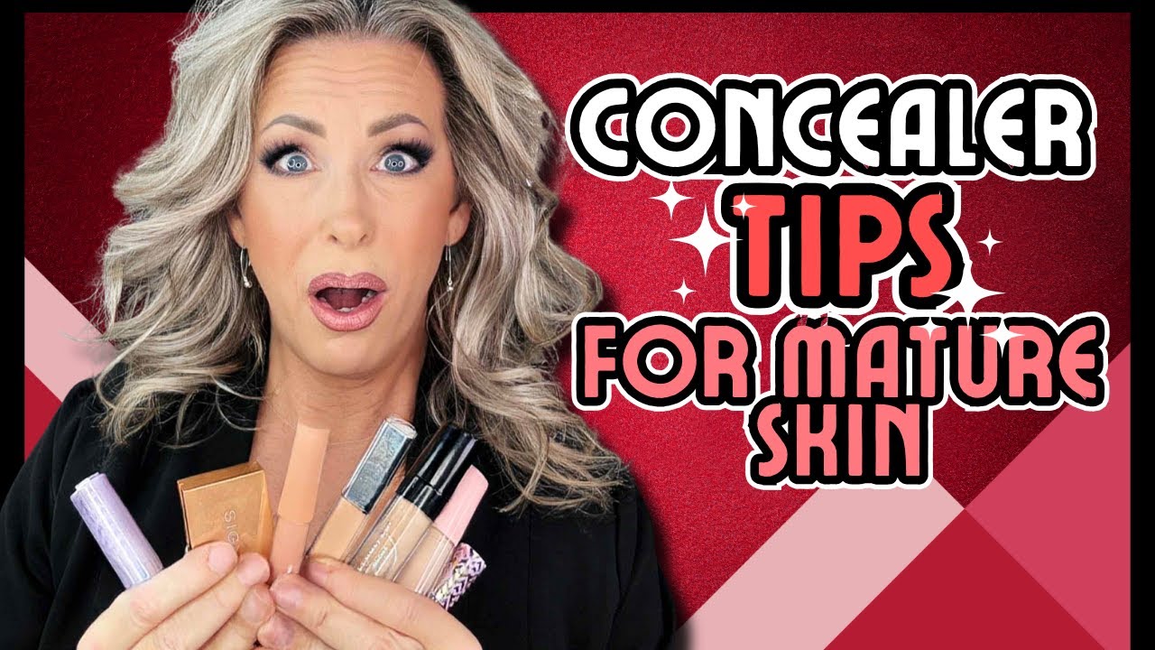 TOP 5 CONCEALER TRICKS For Mature Skin ! | Makeup Tutorial 50+