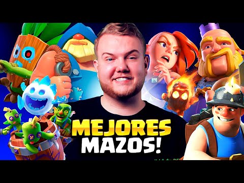 TOP 5 MEJORES MAZOS DEL MUNDO EN CLASH ROYALE🌍