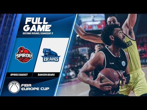 Spirou Basket v Bakken Bears - Full Game - FIBA Europe Cup 2019-20