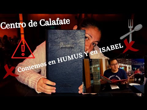 Donde NO comer EN EL CALAFATE | RESTAURANTE HUMUS Y ISABEL | CENTRO DE CALAFATE | ®Tutifrutal