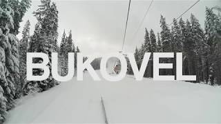 preview picture of video 'Bukovel snowboarding, skiing trip 2018'