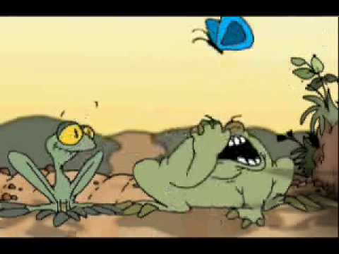 frog funny animation