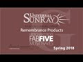 Fab Five Picks Universal SunRay™ Spring 2018