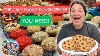 Holiday Baking Vlog | The Most Versatile Christmas Cookie Dough Recipe & Getting Our Pub-Sub Fix!