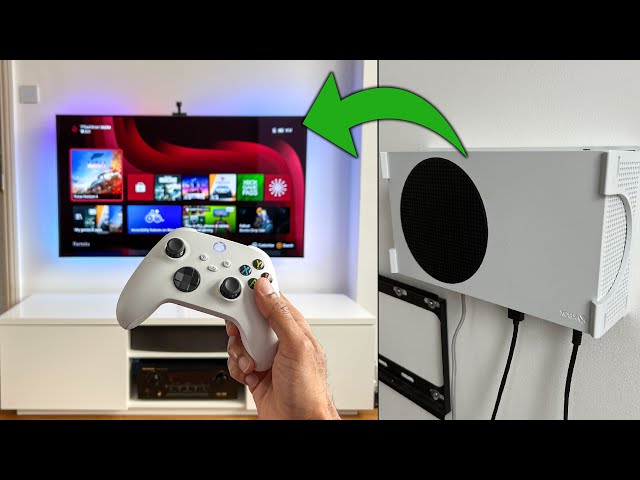 Vídeo relacionado con Q-View Q-View NV-2000W - Soporte de pared para Xbox Series S, montaje seguro y diseño exclusivo X, kit incluido, fabricado en Reino Unido, plástico, blanco