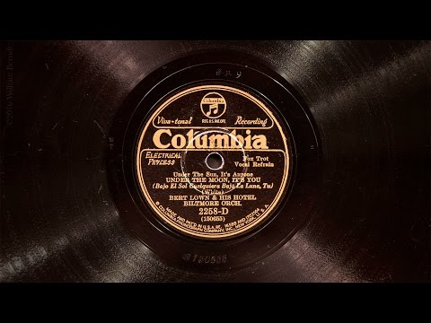 Under the Moon, It's You • Bert Lown and His Hotel Biltmore Orchestra (Victrola Credenza)