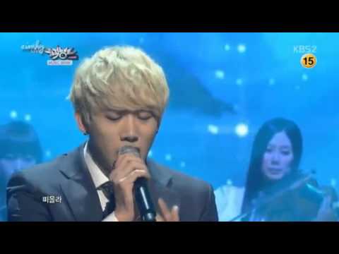 [HD] 130308 Love is Painful U-Kiss Come Back Stage @ Music Bank