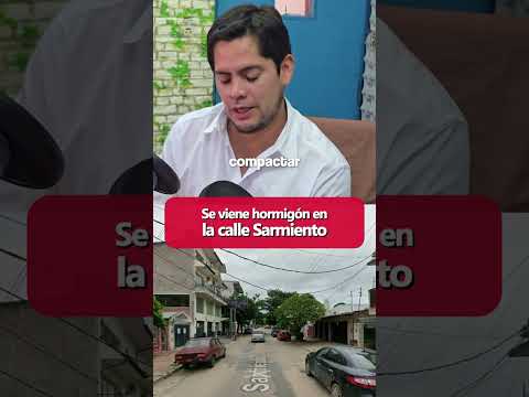 Se viene hormigón en la calle sarmiento  #tartagalsalta #Francoconlagente #tartagal
