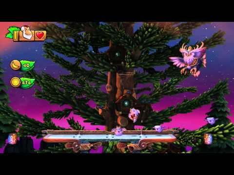 Cranky Kong Country 2-Boss Mountaintop Tussle