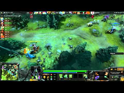 coL vs Zenith - Game 1, Winner Bracket Quarter Finals - The International - Russian Commentary