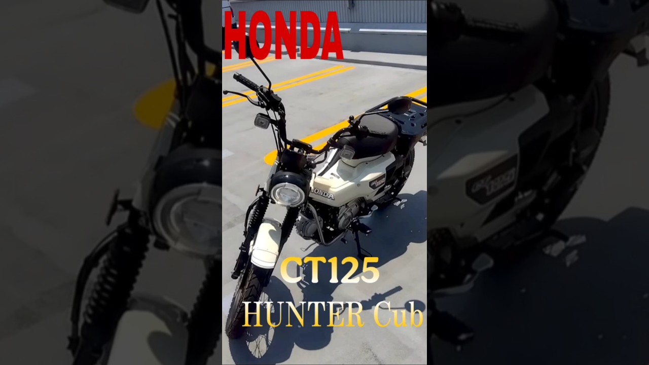 HONDA CT125 ハンターカブ の性能を1分で超簡単にご紹介